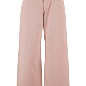 Zusss - Wide Leg Jeans Gekleurd - Roze