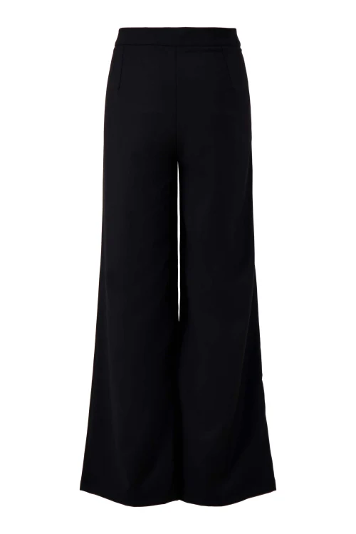 Zusss - Broek Met Plooien Zwart - Afbeelding 3