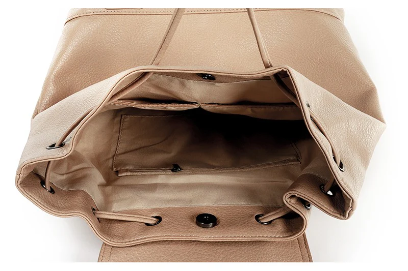 Rugtas - Taupe / Camel / Zand - Afbeelding 5