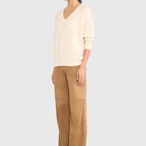 Cashmere Trui Dames Dash Off White